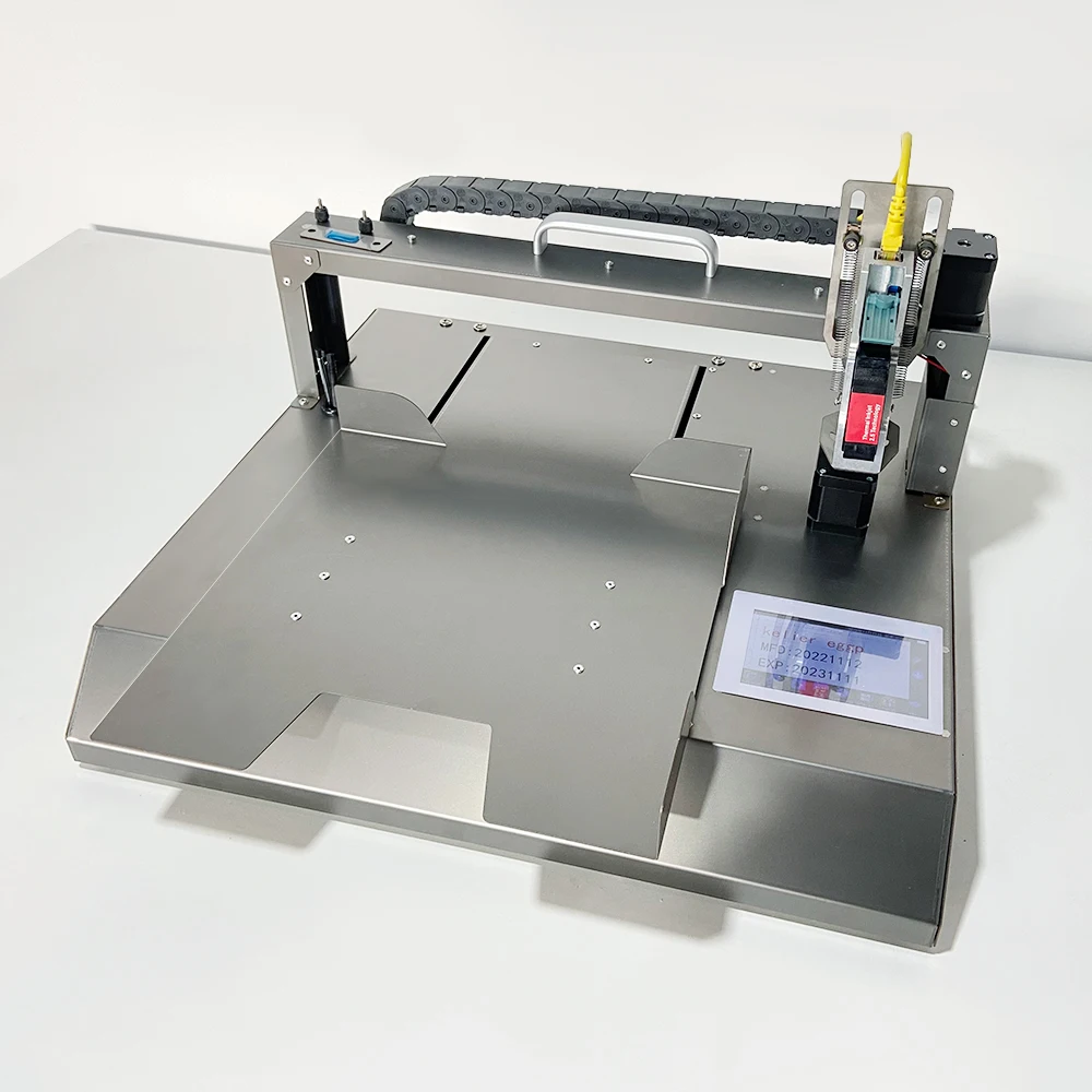 Kelier Food Packaging and Eggs Industrial Marking Digital Inkjet Printer Coding Stamping Machine For egg