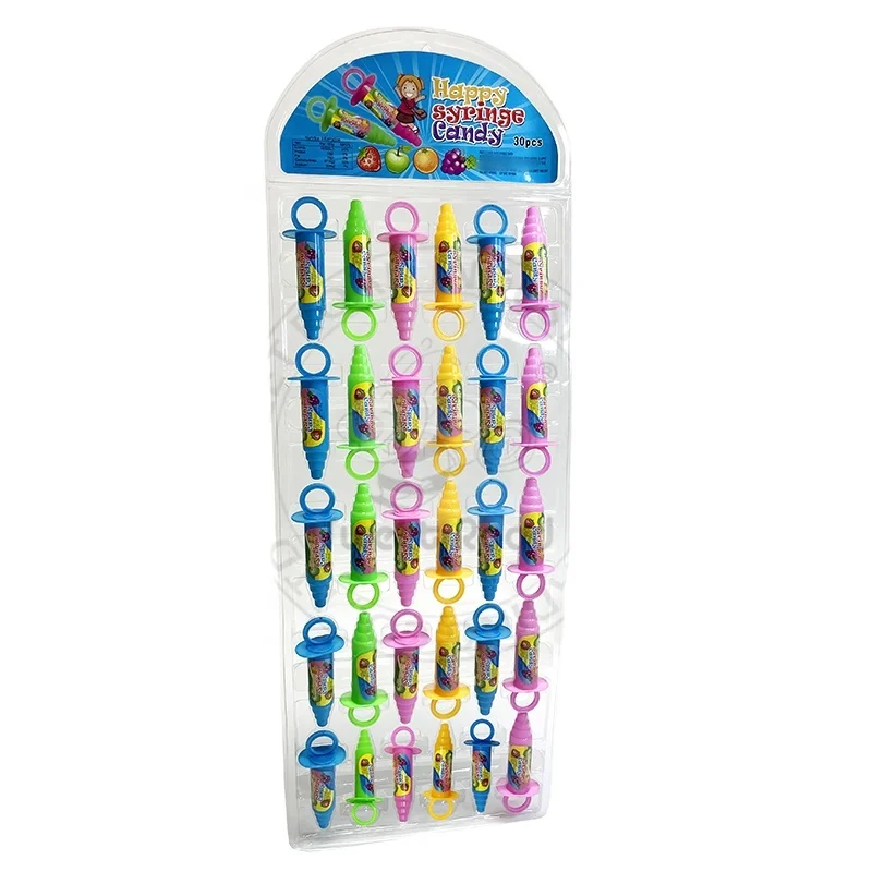 Шприц с фруктовым вкусом, сладостей, счастливый шприц, легкая игрушка, конфеты