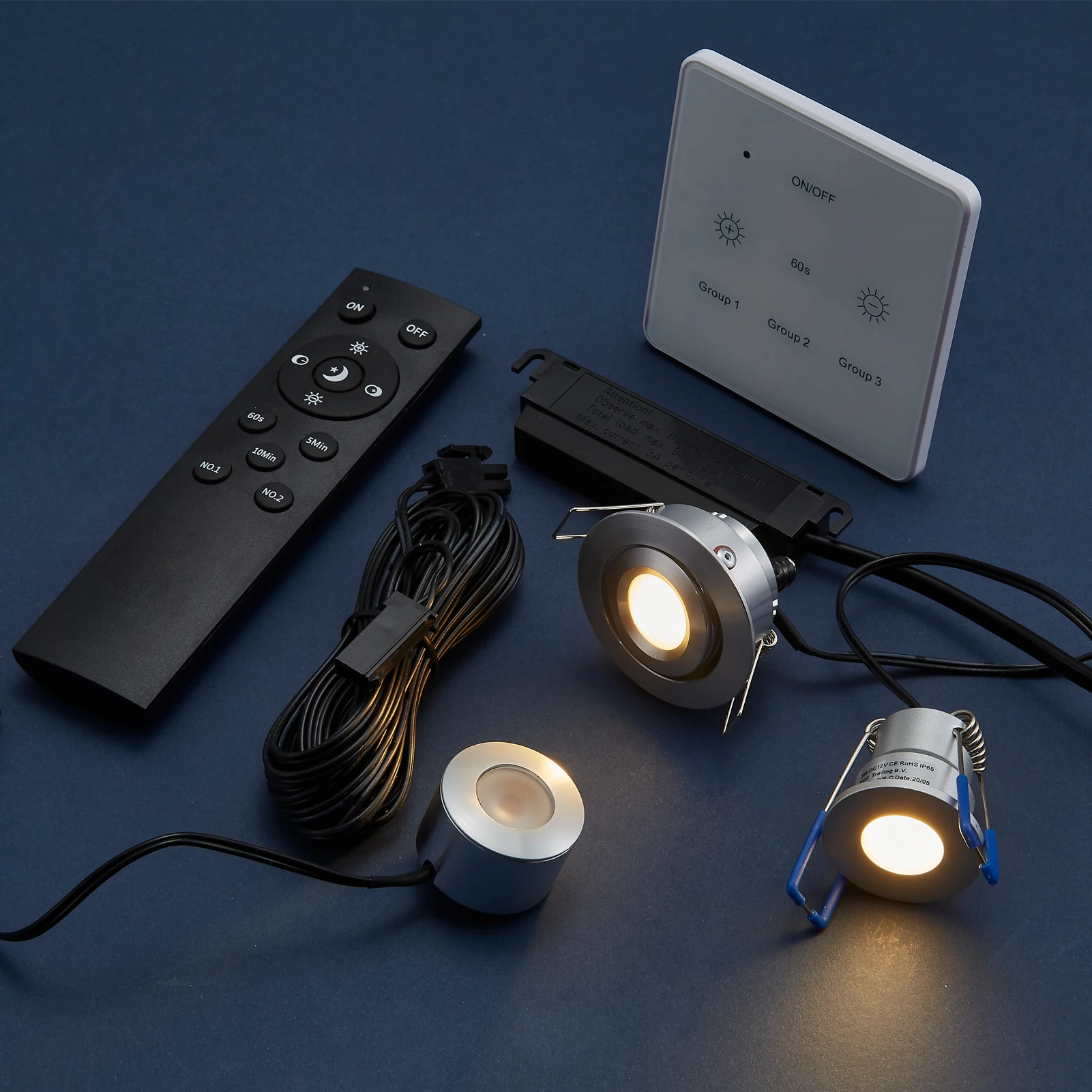 Cabinet LED Lights Smart Mini Led Downlights Showcase Jewelry Recessed Led Down light