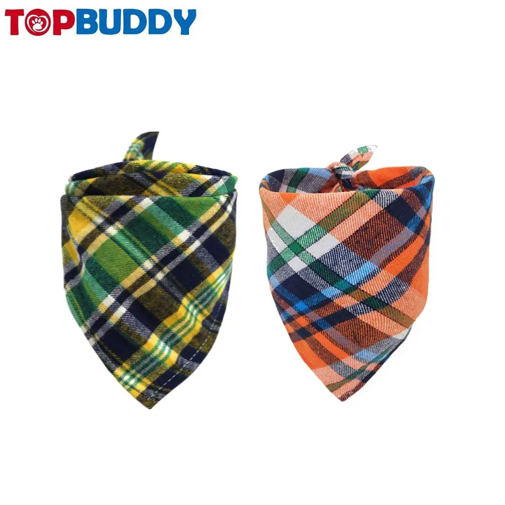 Fashion bandana Customized all season decorative cotton dog pet bandana