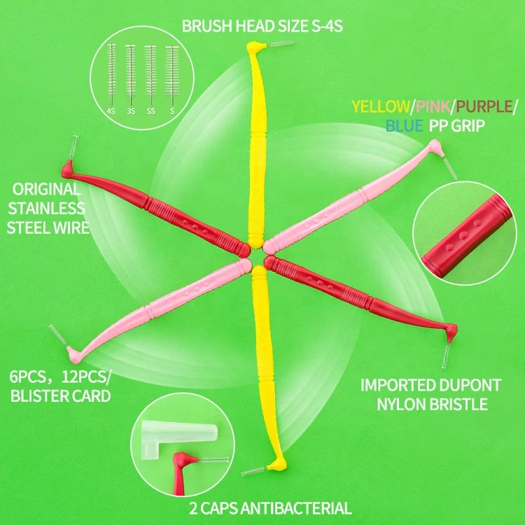 PLA Biodegradable corn starch charcoal Soft Brush daily use teeth clean factory outlet