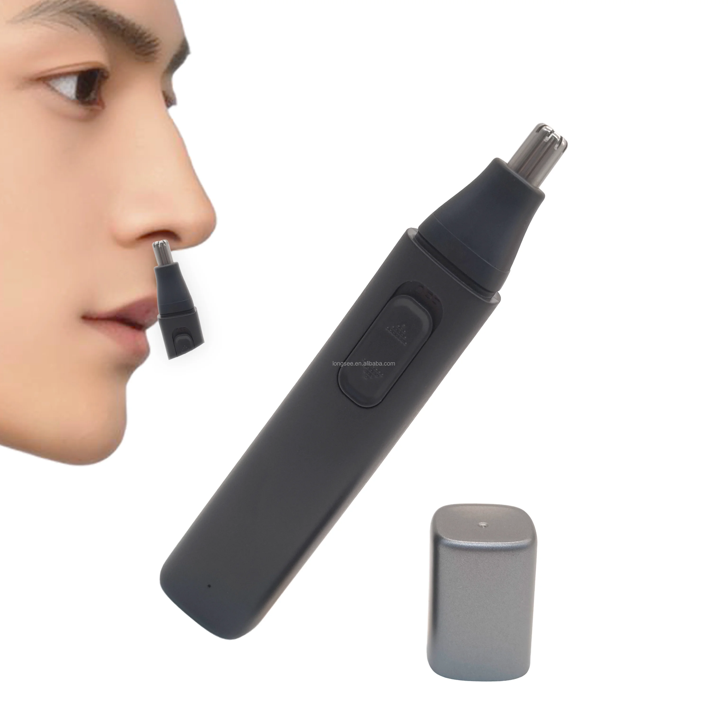 Rechargeable nose ear hair trimmer nose electric shaver men removal cutter clippers waterproof nose trimmer shaver for men