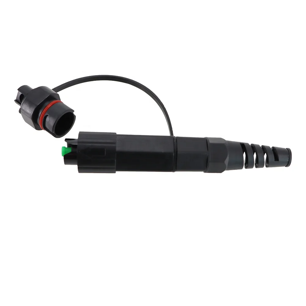 IP68 Waterproof FTTA Fast Connector Widely Used HW Mini SC Reinforced 2*3 Flat Drop Cable Spiral Bayout Fast Connector