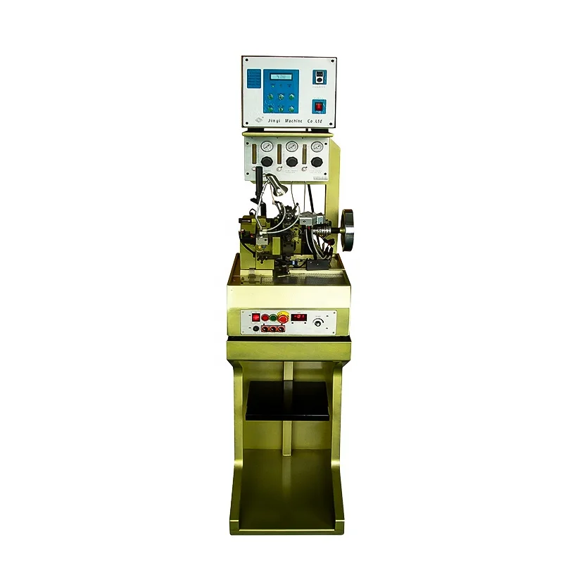 Plasma jewelry chain weaving machine for the production of Chopin chains
