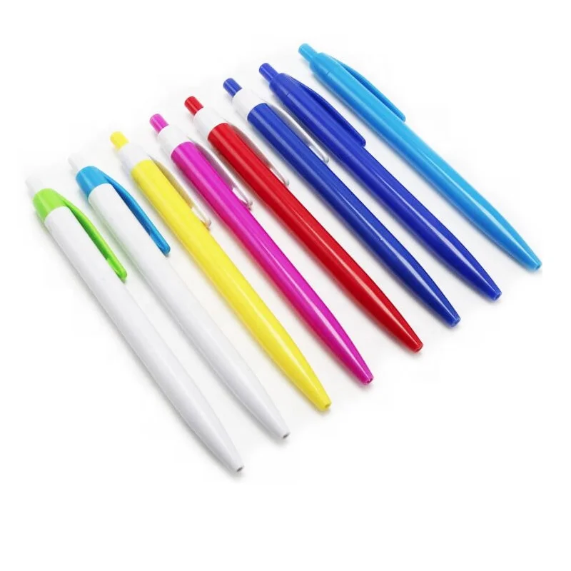 
cheap customized ball pens promotion plastic ballpoint pen with custom print logo advertising 
