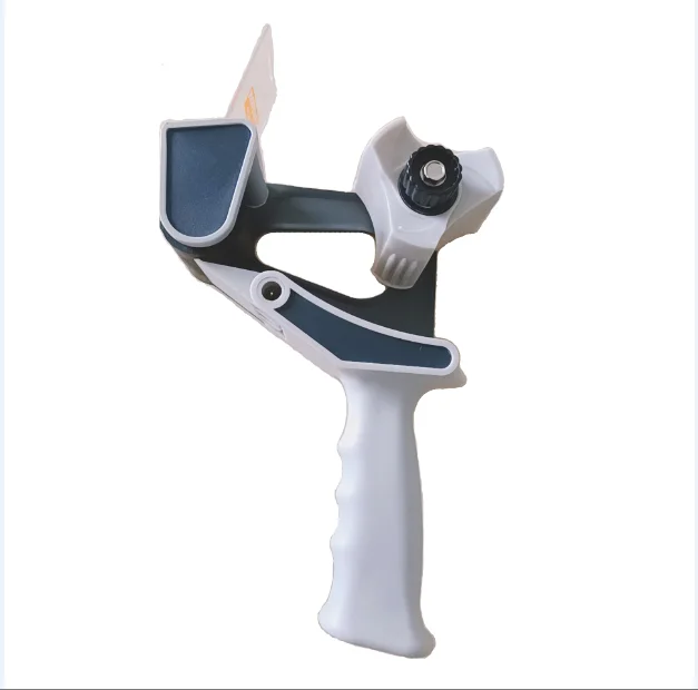 Metal packing tape dispenser