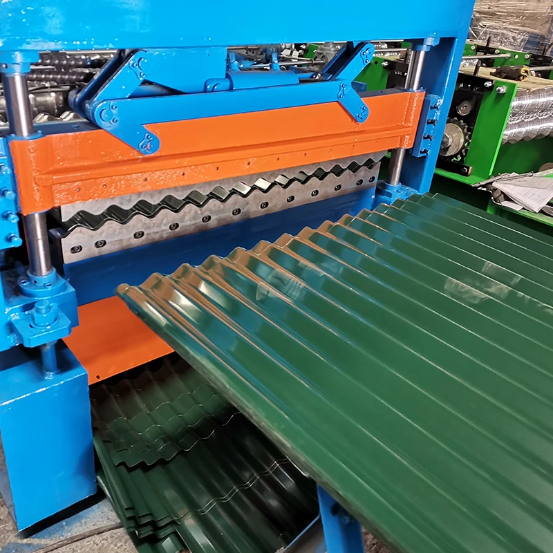 High-speed color steel wall plate Double Layer Roof Sheet Roll Forming Machine Roof Double Machine