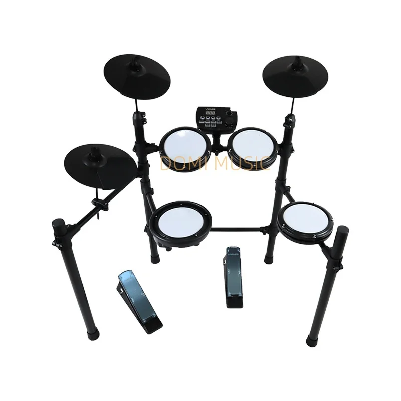 high quality performance Professional Portable Electronic Drums Kit Music Drum 5 Drums 3 Cymbals