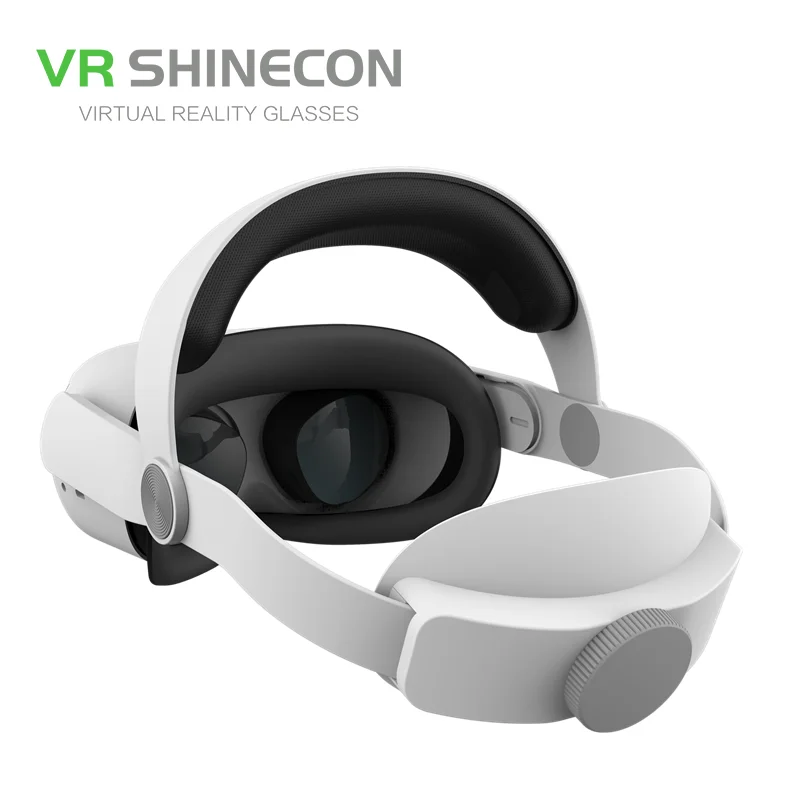 VR SHINECON Adjustable VR Head Strap Compatible for Quest 2