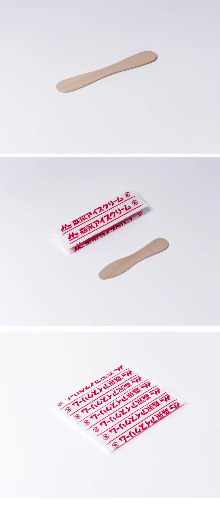 bundled logo printing ice cream spoons
