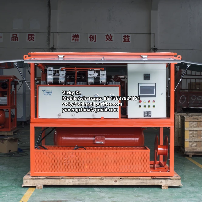 GIS SF6 Gas recycling, Vacuum and Filling Machine dilo quality