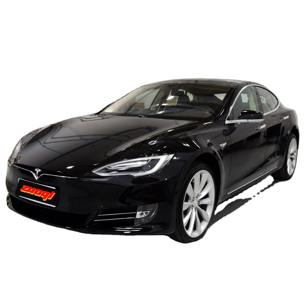 Tesla Model S темно-синий 637 км три двигателя на все колеса электромобили средний большой автомобиль общая лошадиная мощность двигателя 1020Ps