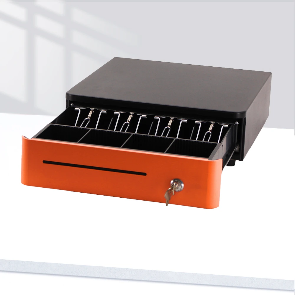 HER-330 High-End USB Interface Ball Bearing Slide Large Cash Drawer for POS