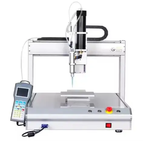 Three-axis Double-station Dispensing Machine AB Glue Hot Melt Glue UV Glue Automaticglue Machine