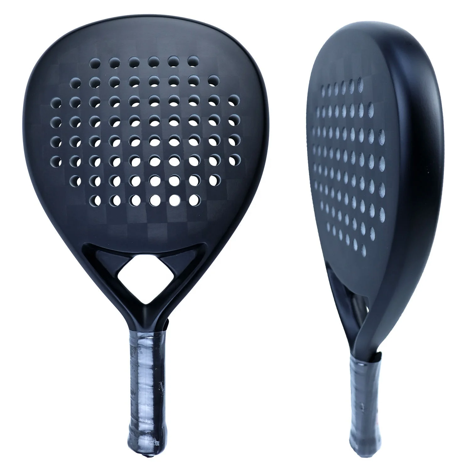 Customized padel racket 3K 12K 18k  Toray Carbon Fiber+EVA Palas De tennis padel racket China