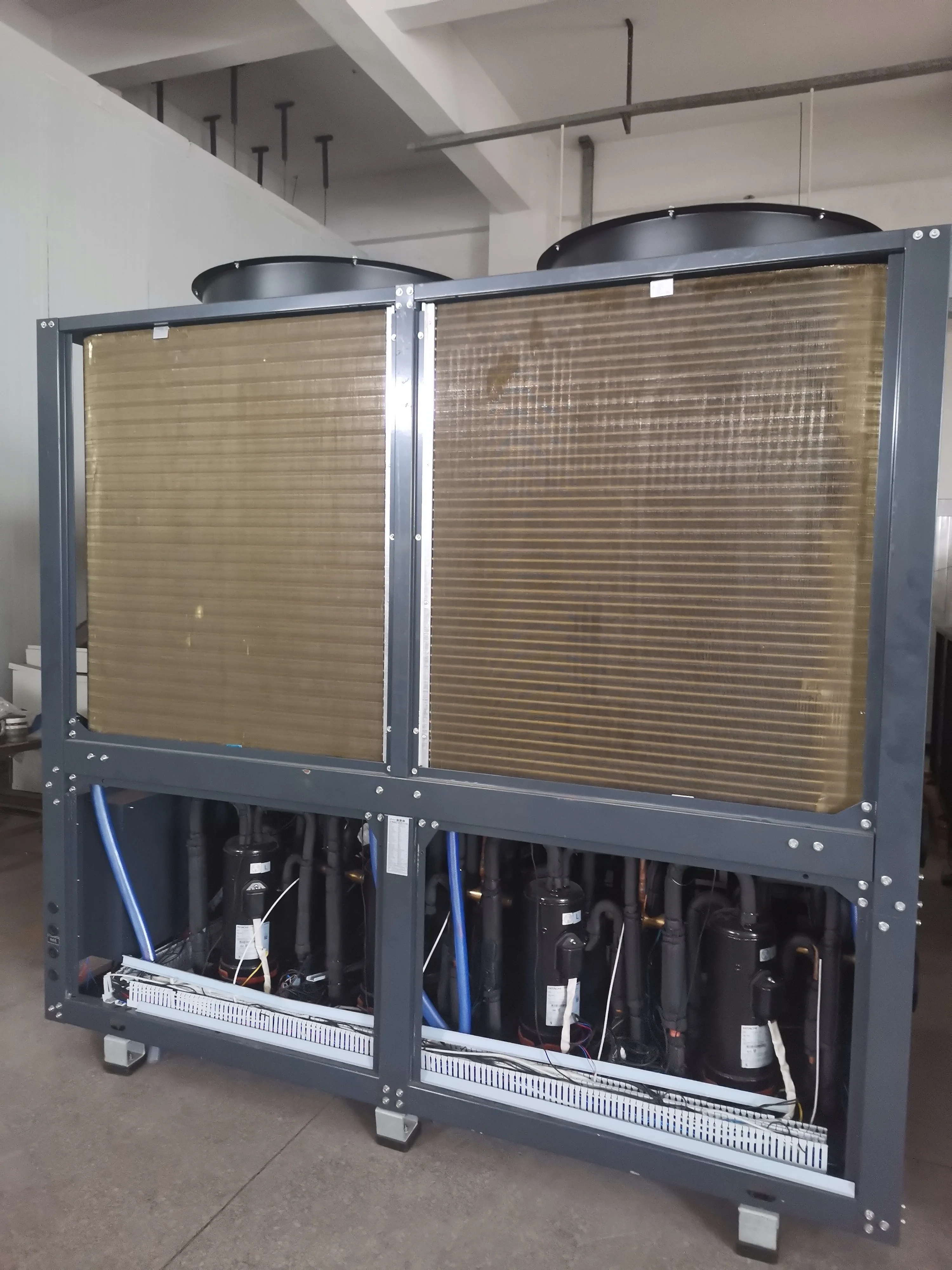 High Qualiglasst Selling Commercial Air Source Heat Pump High Temperature Heat Pump Monoblock Street Electric Swimming Pool R22