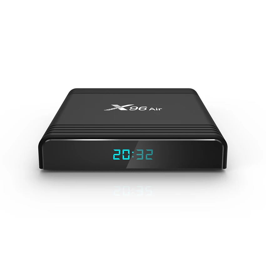 
Factory Price X96 Air TV Box S905X3 Android 9.0 8K Dual Wifi BT4.0 USB3.0 G31 MP2 