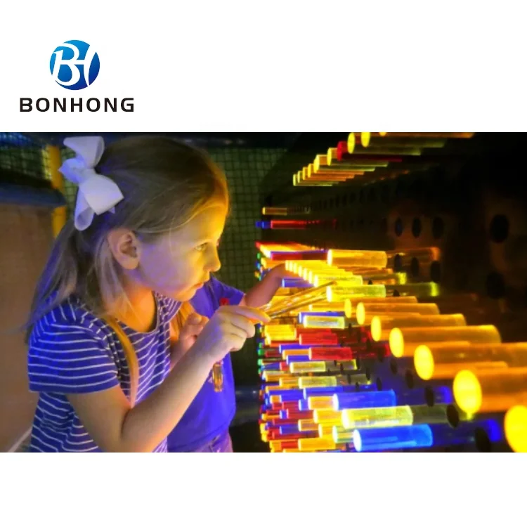 Bonhong высокое качество настенный акриловый стержень свет светильник головоломка игра для