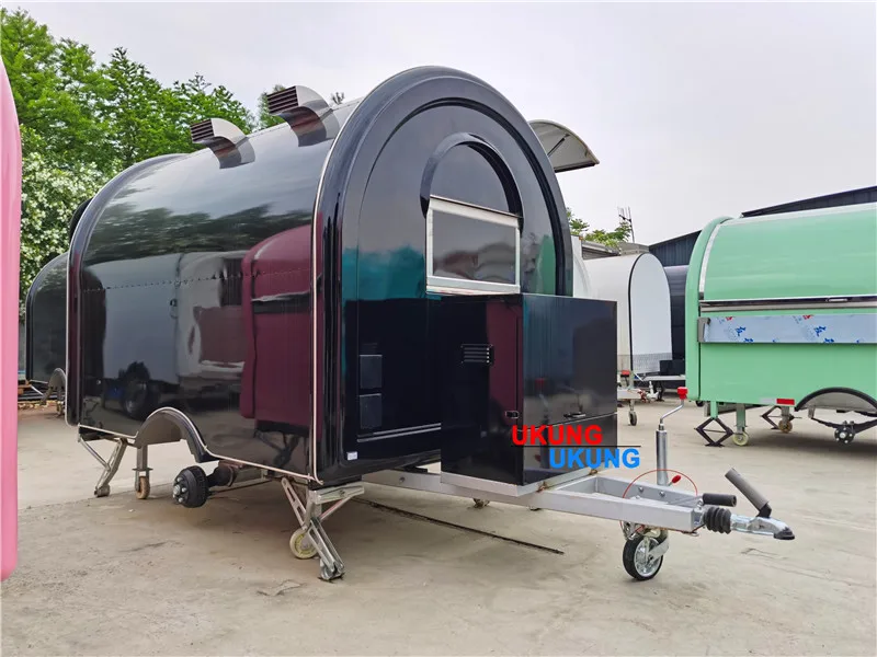 UKUNG food trailer for sale canada food trailer with deep fryer concession windows for food trailer