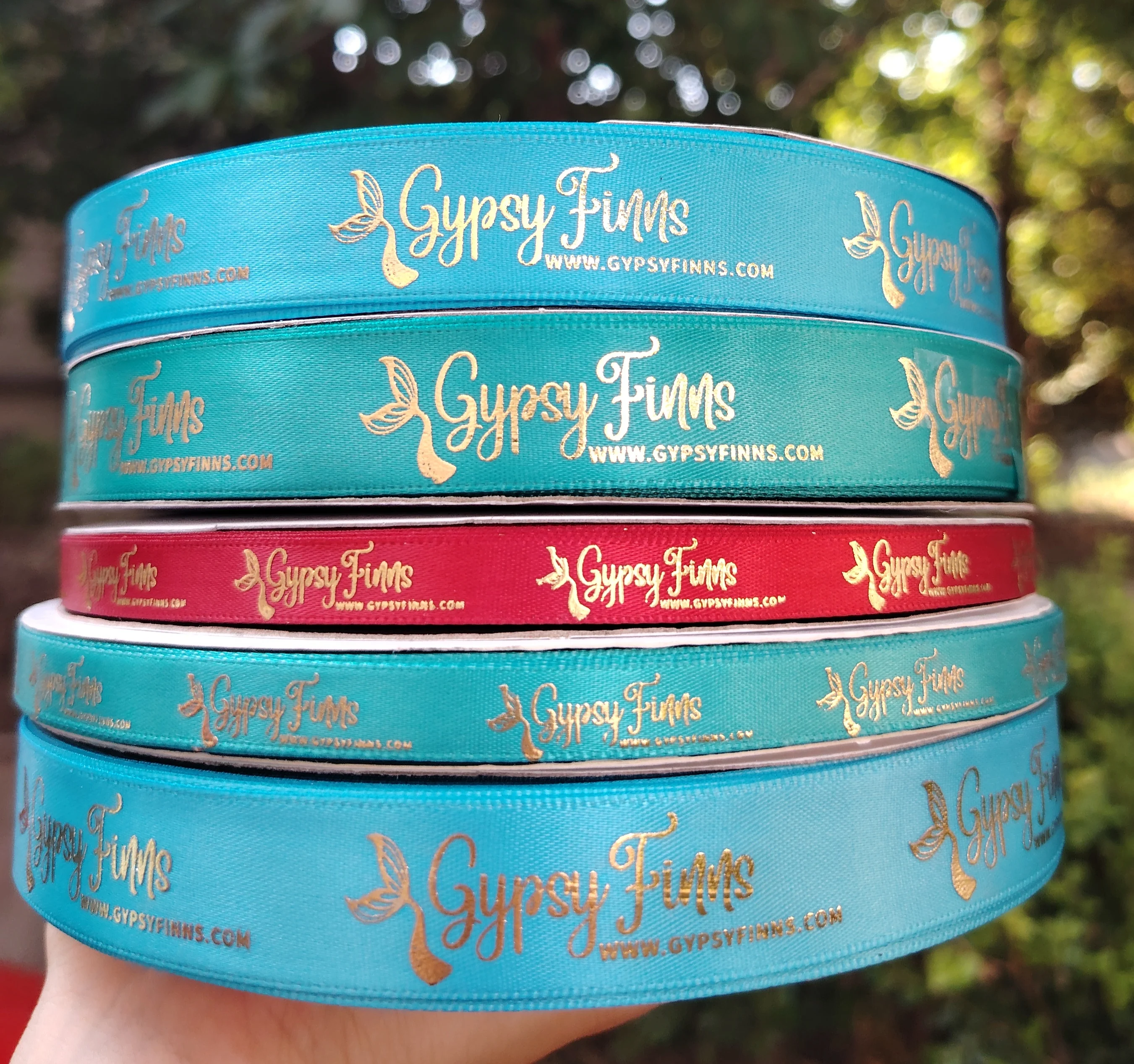 Factory Classic Eternal Love 2.5CM * 38Yards Thread Ribbon Printing Letter Ribbon Roll Ribbon for bouquet gift packaging