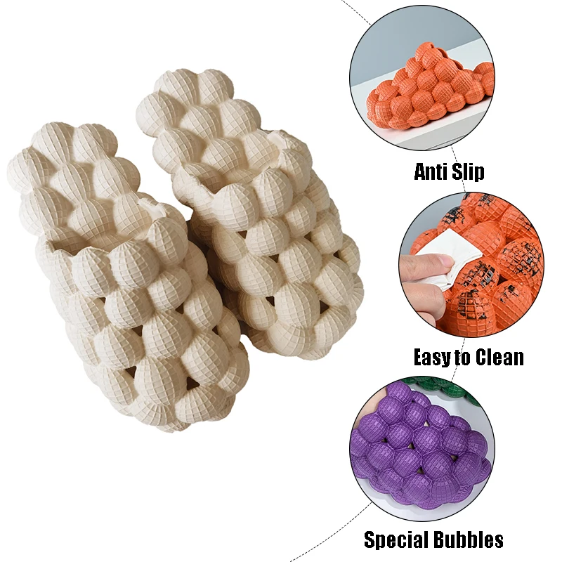 2022 Fall Trend Tie Dye Yellow Bubble Slippers Slides and The Tote Bag Y2K Fashion Handbag  and Purse