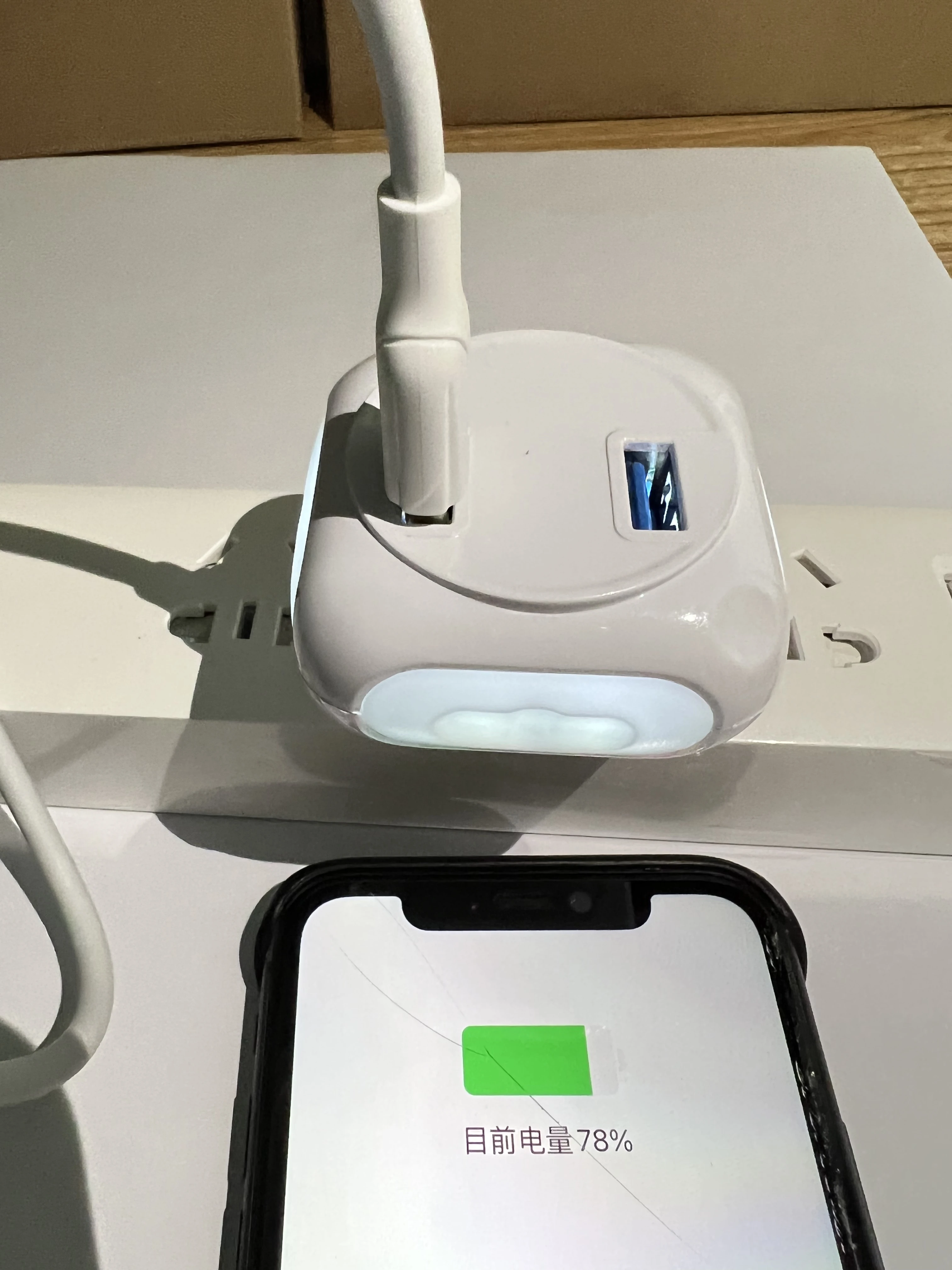 24 Вт 4.8A со светодиодным ночным светом универсальное супер умное Путешествие 2 Usb порта быстрое настенное зарядное устройство для Samsung Android