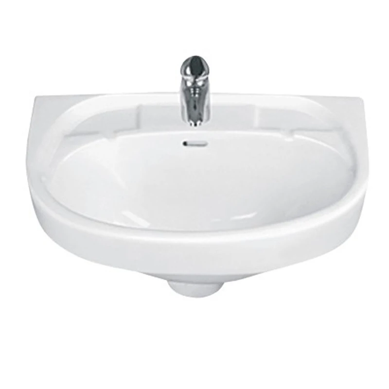 High Quality Factory Wholesale Vessel Vanity Ceramic Rectangular Shape Basin Sink bathroom