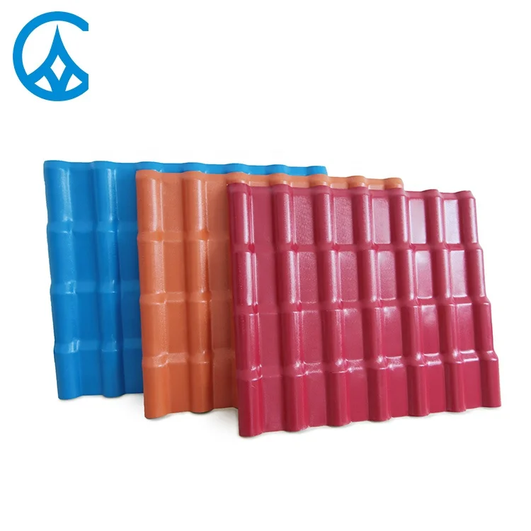 3mm Thick Plastic Sheet ASA Dachziegel Anti Static Plastic Tile Sheet Cheap Heat Insulation Material Cool Roof Tile