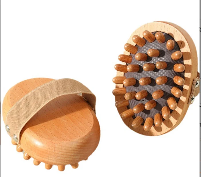 High Quality Hand-Held Wooden Body Brush Foot Massager Hot Sale Cellulite Reduction Relieve Tense Muscles New