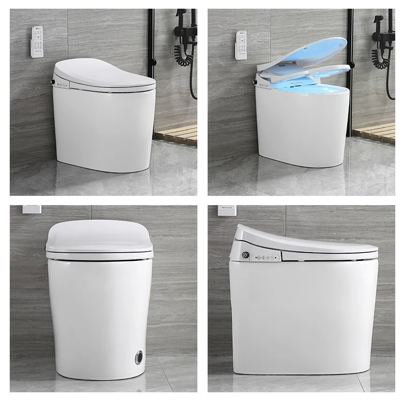 U shape Urea Instant Heated Water Intelligent Electric Bidet Toilet