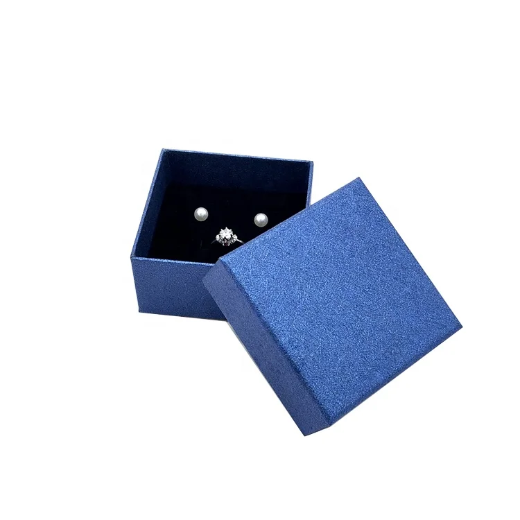 High-grade Custom Rigid Cardboard with 157g Double Copper Paper Printing Luxury Jewelry Packaging Boxes