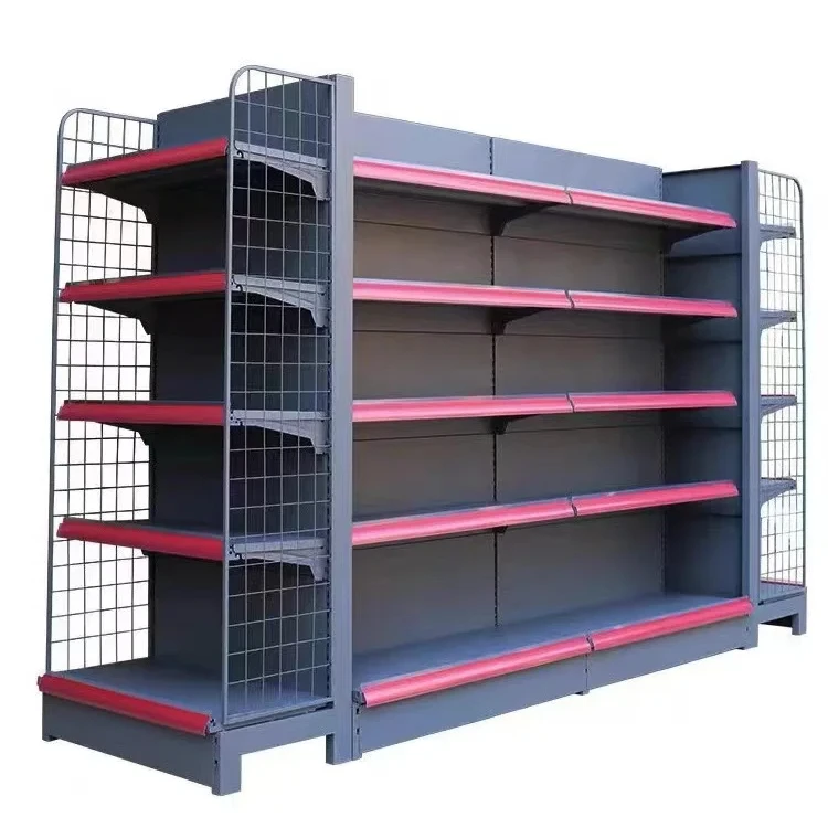 Custom Heavy Duty Supermarket Shelves Store Rack Retail Shop Equipment Display Racks Supplies