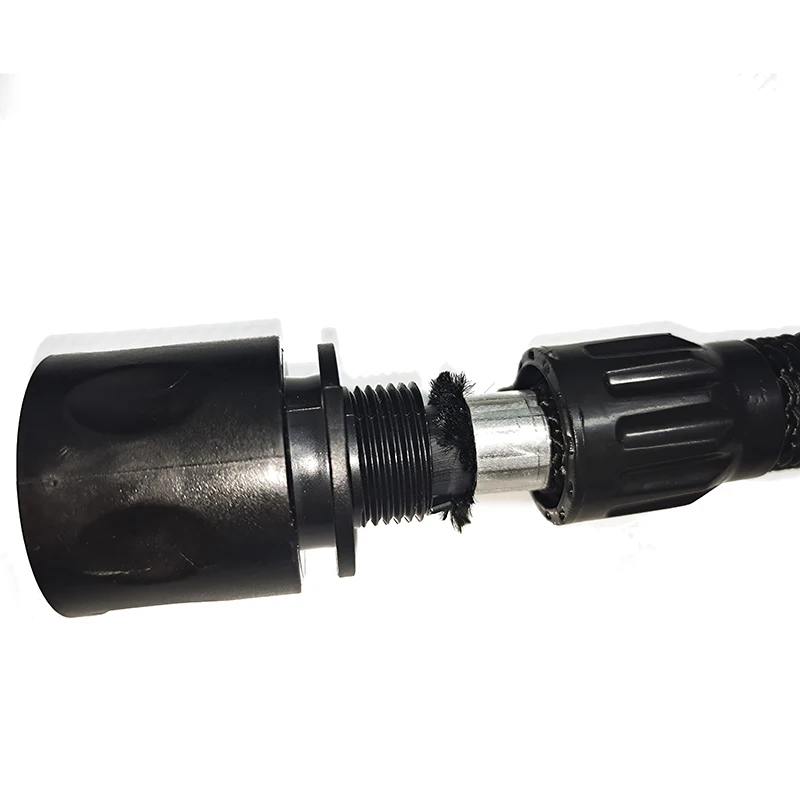 Chinese manufacture tpe expandable garden hose black 7 patterns nozzle 150