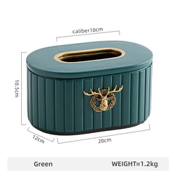 OSBORN European style office home creativity decoration tissue box holders storage cover