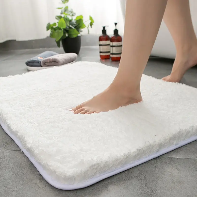 Bath mat bathroom absorbent non-slip mat soft bedroom and living room carpet rug for bathroom entrance