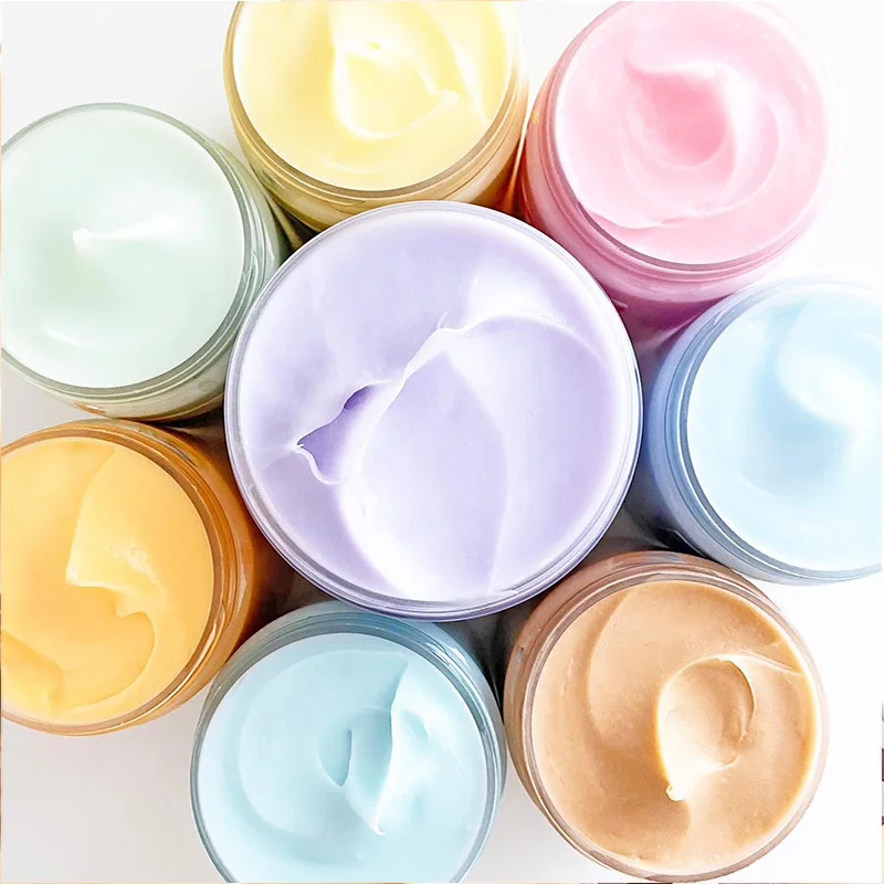 
Private Label Vendor Moisturizing Hydrating Refined Cacao Natural Mango Raw Organic Whipped Shea Body Butter 