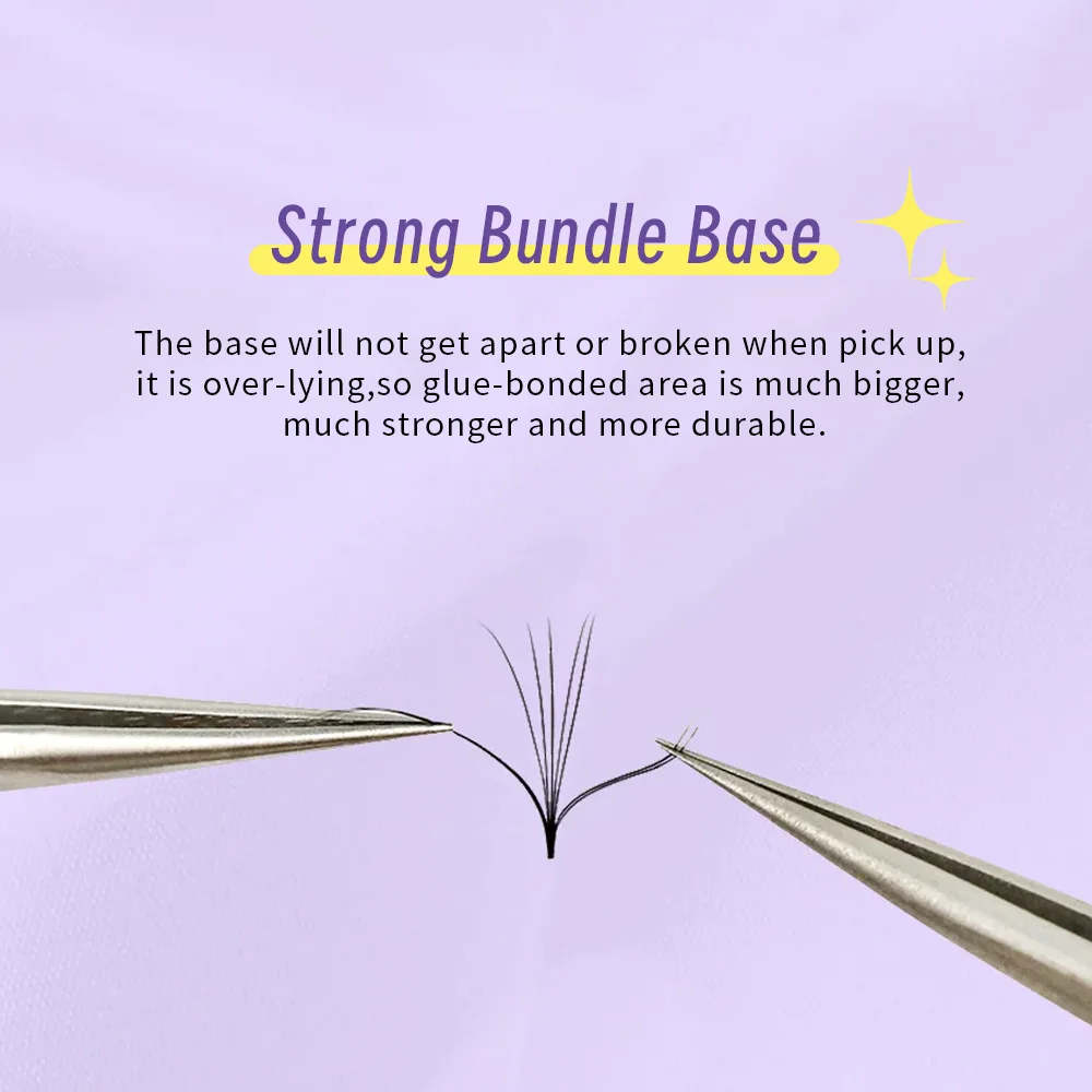 Pro Made Fans 500 1000 0.05 0.07 Pointy Base Premade Fans Russian Volume Loose Fans Eyelash Extensions