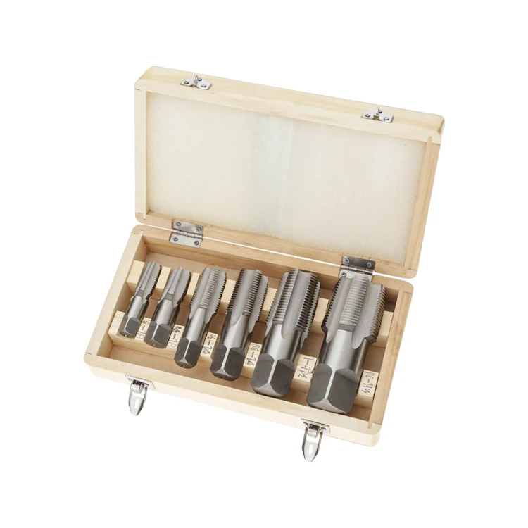 6Pcs NPT Pipe Tap Set