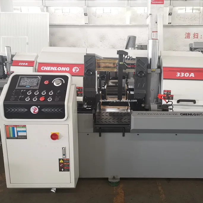 Chenlong Новая Автоматическая ленточная пила для резки 330A