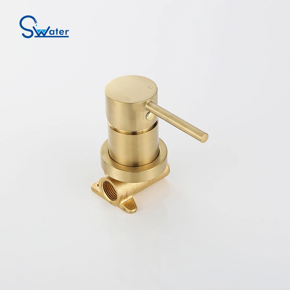 
Hotel hot cold faucets mixers taps bathroom gold concealed bathroom wall basin faucet 