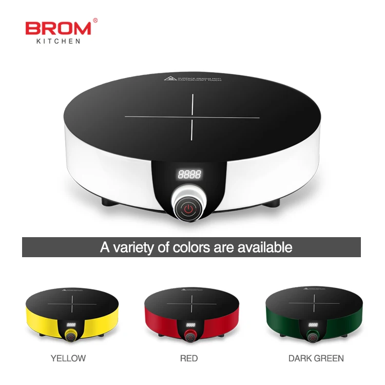 huichu oem multi function electrical hot plate hob electric hotpot cooktop small low price shabu shabu round induction cooker