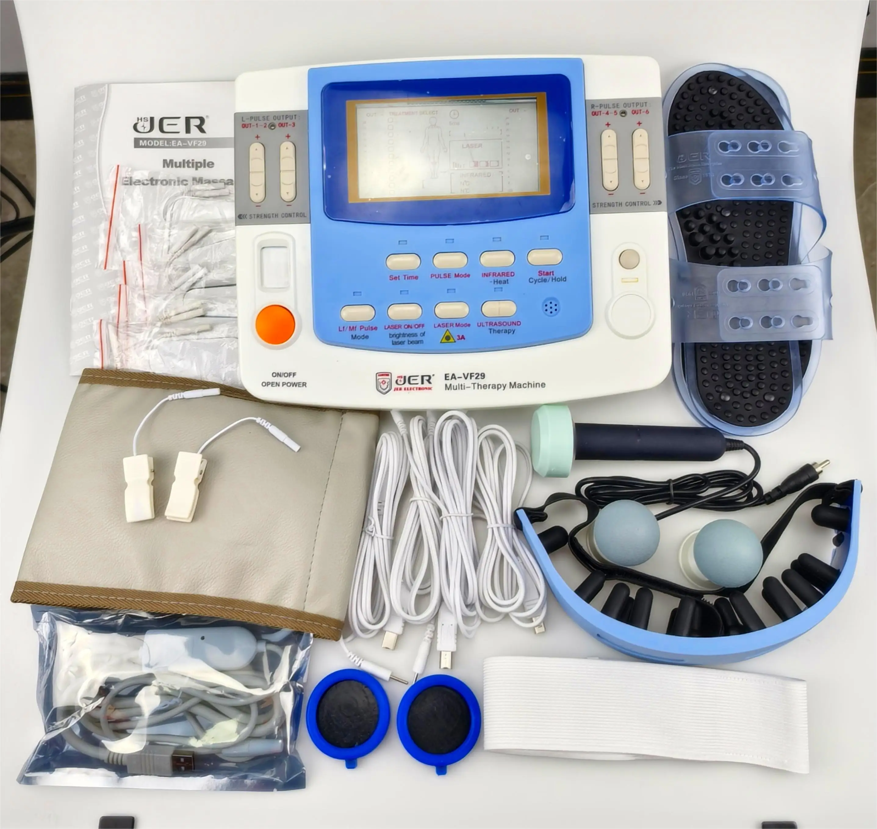 Multifunctional physiotherapy instrument massager TENS EMS meridian instrument  Pain Relief Muscle Stimulator