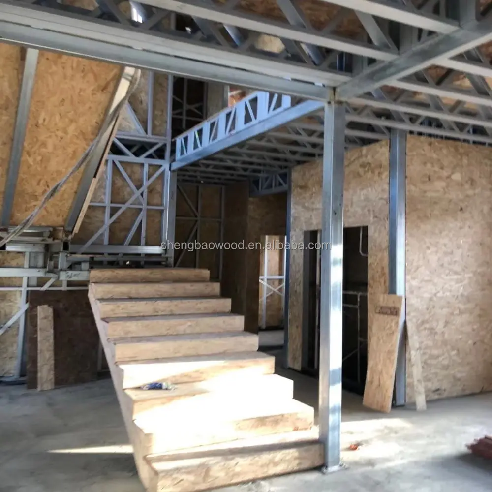 Ориентированные скрученные доски OSB3 экспорт в Чили, Канаду и США OSB наружные 18 мм наружное строительство использование мебели