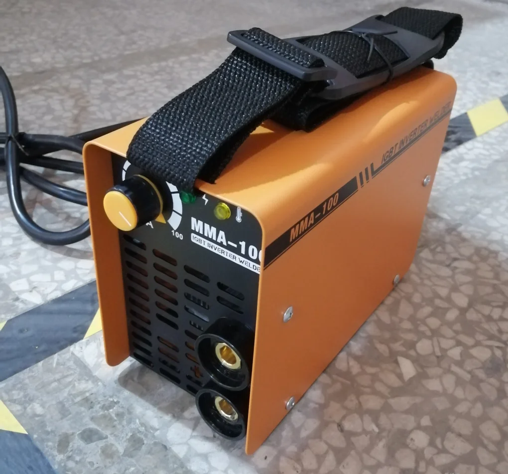 JUBA низкая стоимость портативный инверторный ММА сварочный аппарат MMA-100 110V