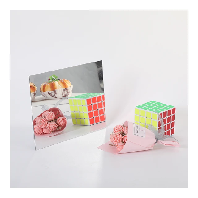  Полупрозрачные зеркальные панели LUCITE raw акриловые листы пластиковый ПММА акриловый ламинат зеркальный лист из