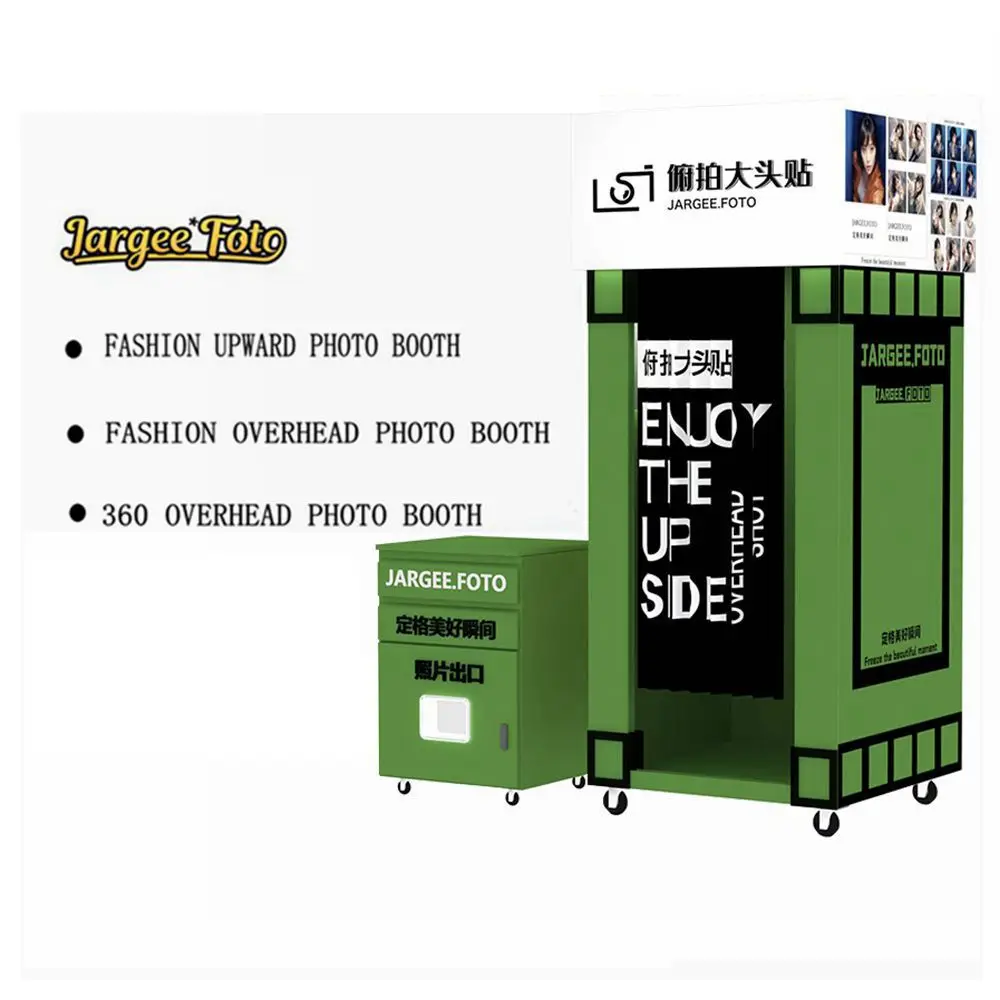 Factory Custom 360 Camera Photo Booth High-angle Photo Booth Selfie Photo Booth Machine