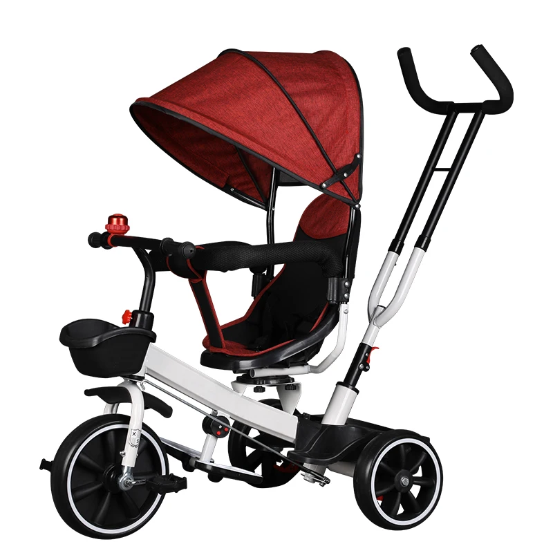 CE certificate metal baby stroller tricycle for kids 1-6 years old child /3 in 1kids trike /trycycle children tricycle