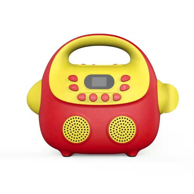 
Rechargeable Amplifier Karaoke Microphone System Sound Box Toy Musical Instument 