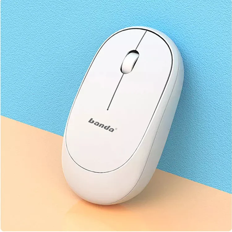 Wholesale Laptop Wireless Mouse Silent  Ergonomic Portable Mini Mouse 2.4g Notebook Desktop Office Business All-in-one Mouse