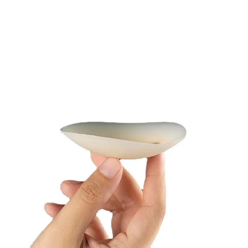 Chest patch breast in stock wholesale ultra-thin anti-bump seamless solid glue no self-adhesive black techn